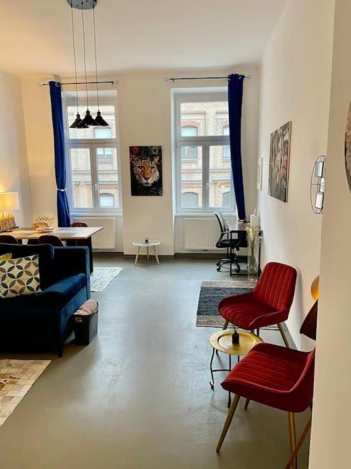 וינה Klimatisierte Sehr Zentrale Wohnung-Loftstyle- מראה חיצוני תמונה